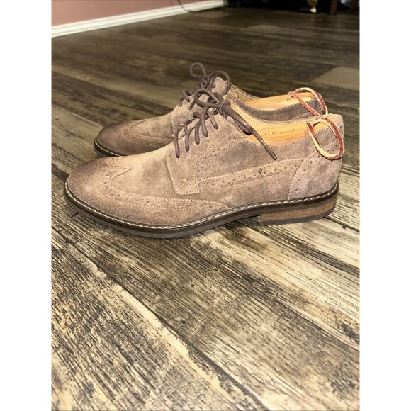 Vionic Men’s Brown Leather Bowery Bruno Derby Loafers size 8 men’s Wingtip - Picture 3 of 8